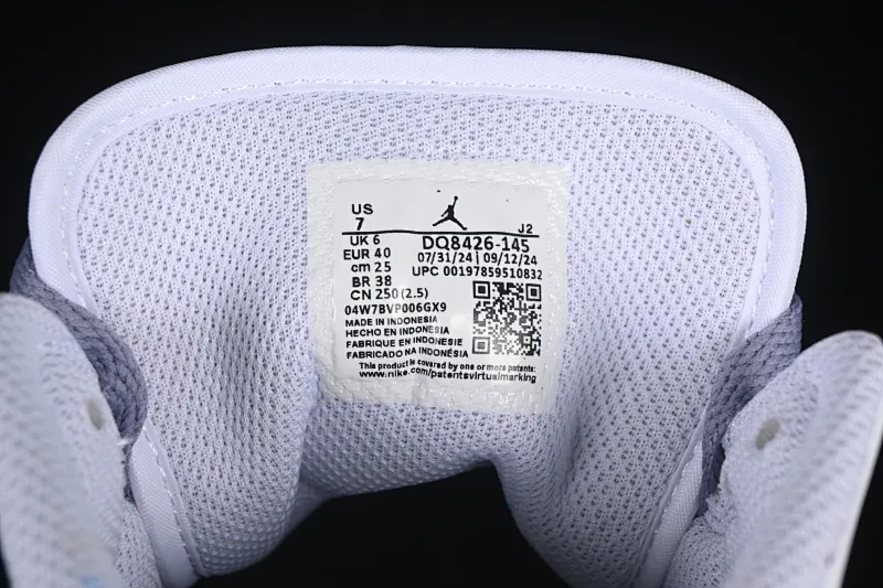 All categories Air Jordan Jordan series basketball shoes Air Jordan 1 Mid Air Jordan 1 Mid AJ1 Joe 1 haze purple mid-top cultural and casual sneakers DQ8426-145